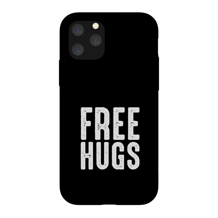 iPhone 11 Pro StrongFit free hugs  by TMSarts