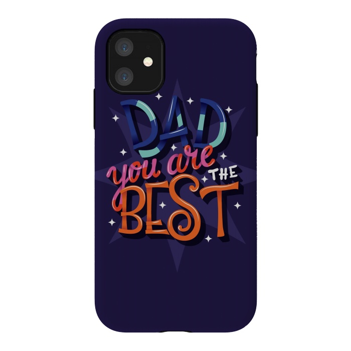 iPhone 11 StrongFit Dad You Are The Best 03 by Jelena Obradovic