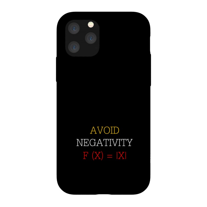 iPhone 11 Pro StrongFit avoid negativity by TMSarts