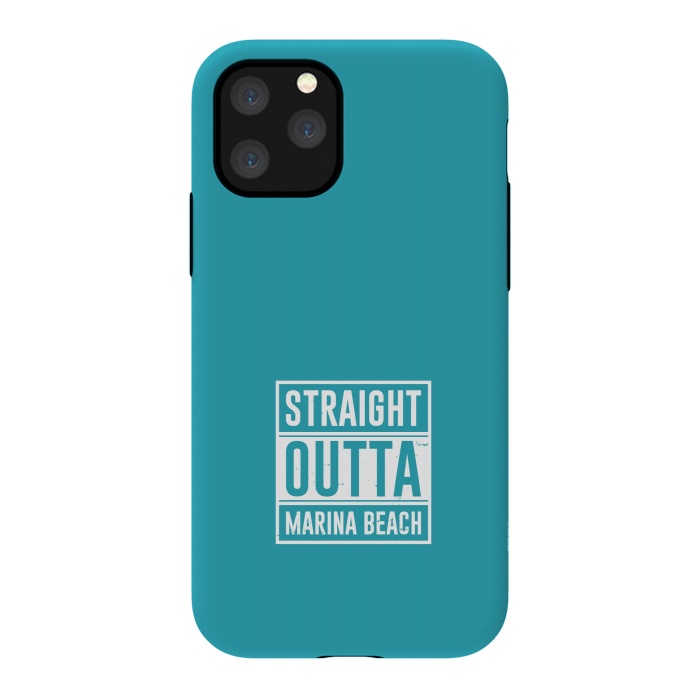 iPhone 11 Pro StrongFit straight outta marina beach by TMSarts