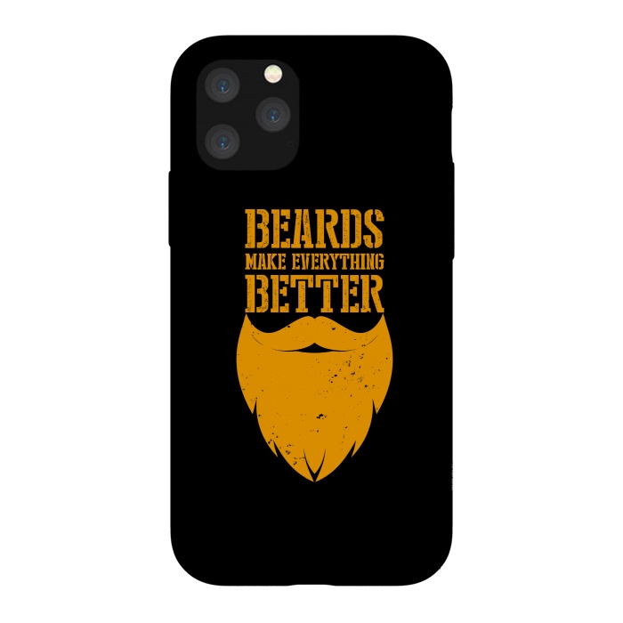 iPhone 11 Pro StrongFit beards everything better by TMSarts