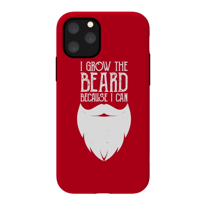 iPhone 11 Pro StrongFit beard i can by TMSarts