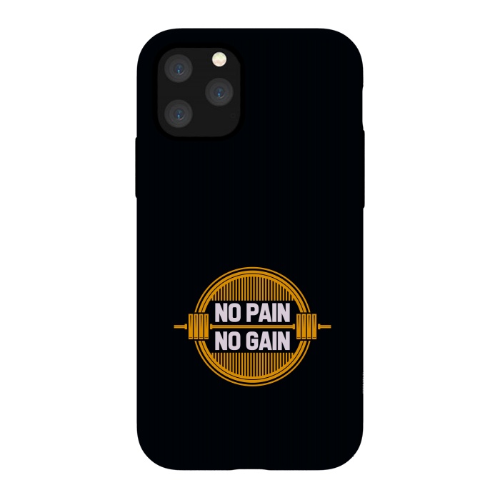 iPhone 11 Pro StrongFit no pain no gain by TMSarts
