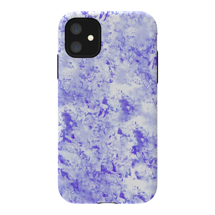 iPhone 11 StrongFit Light Blue Marble by Ashley Camille