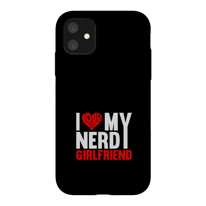 iPhone 11 StrongFit nerdy girlfriend by TMSarts