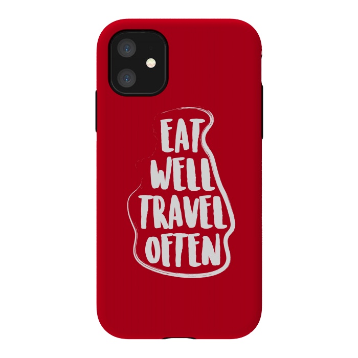 iPhone 11 StrongFit eat well travel often by TMSarts