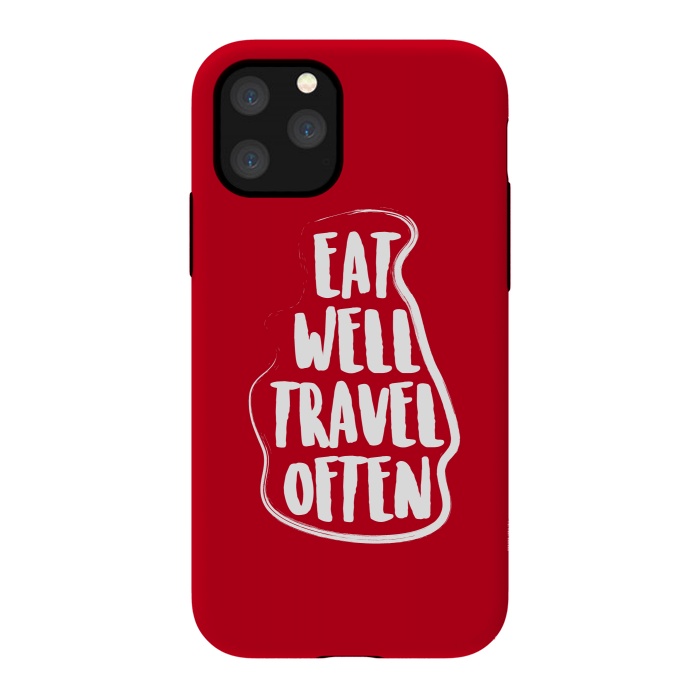iPhone 11 Pro StrongFit eat well travel often by TMSarts