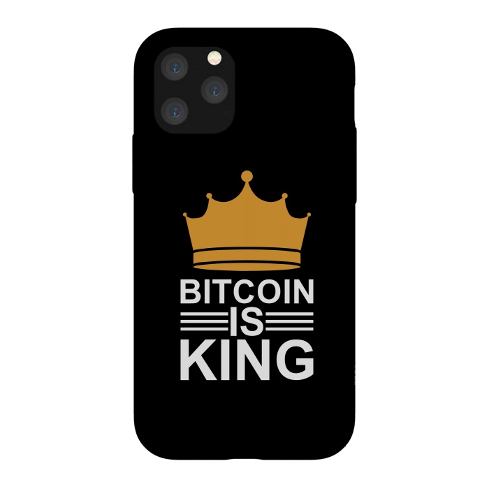 iPhone 11 Pro StrongFit bitcoin king by TMSarts