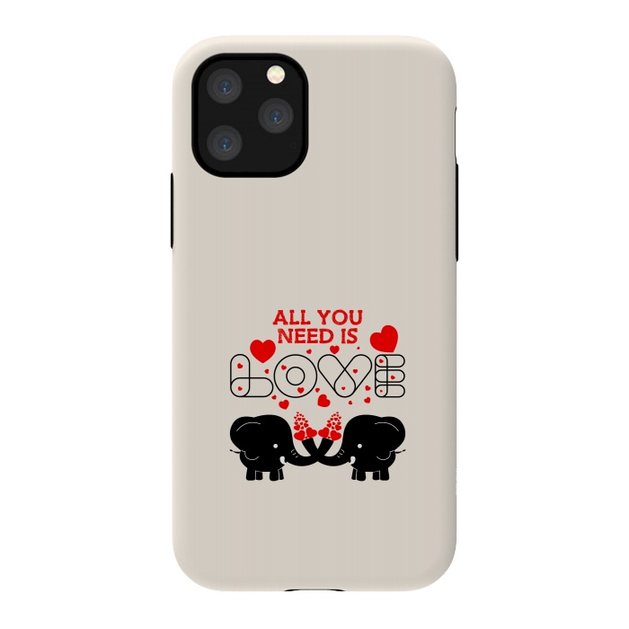 iPhone 11 Pro StrongFit all you need elephants by TMSarts