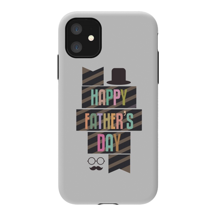 iPhone 11 StrongFit retro fathers day by TMSarts