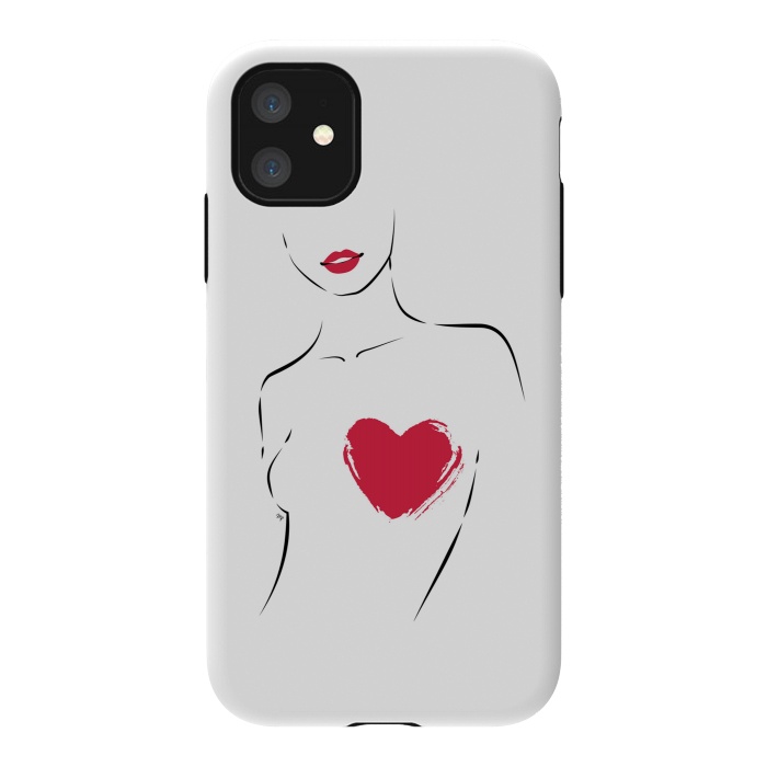 iPhone 11 StrongFit Love Torso by Martina