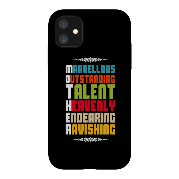iPhone 11 StrongFit talent mother by TMSarts