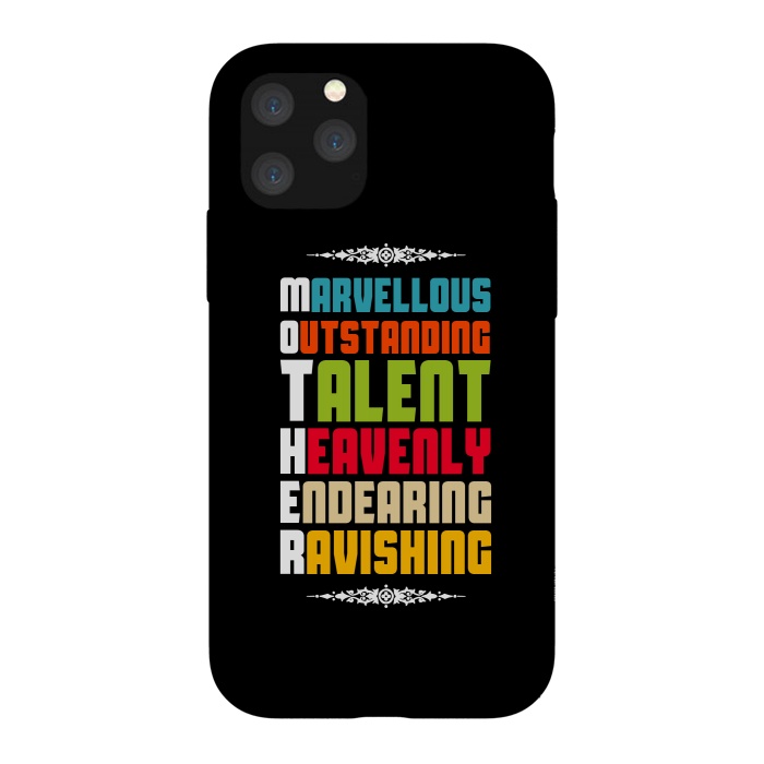 iPhone 11 Pro StrongFit talent mother by TMSarts