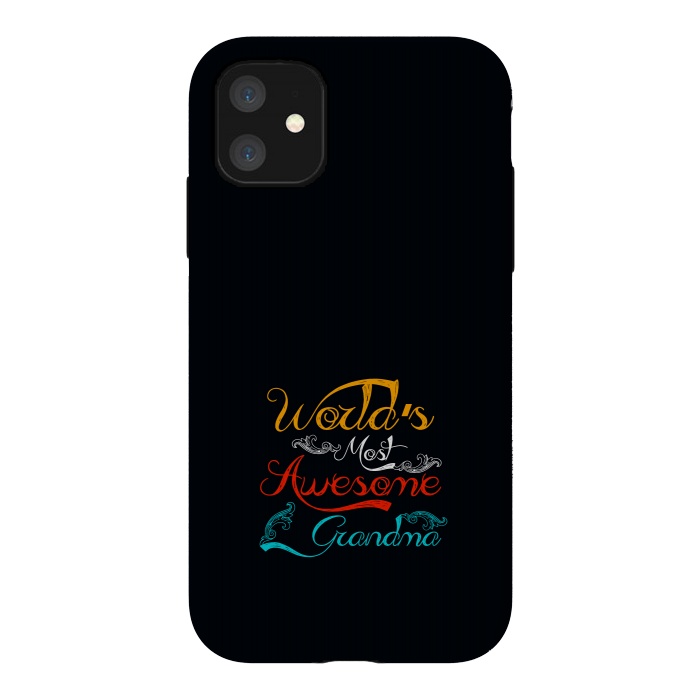 iPhone 11 StrongFit awesome grandma by TMSarts