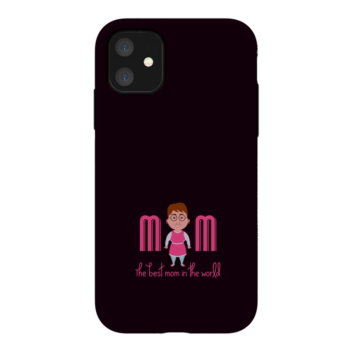 iPhone 11 StrongFit funny mom by TMSarts