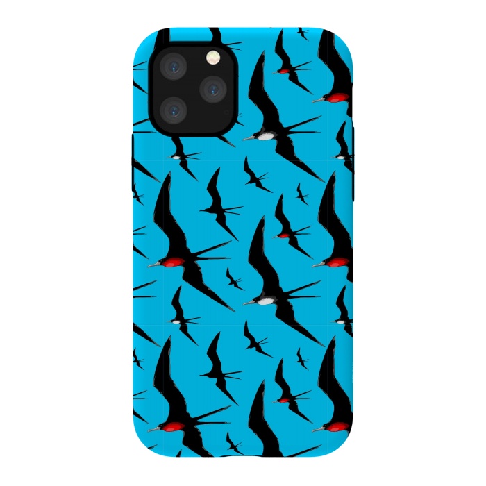 iPhone 11 Pro StrongFit Frigate Birds Majestic Flight by BluedarkArt