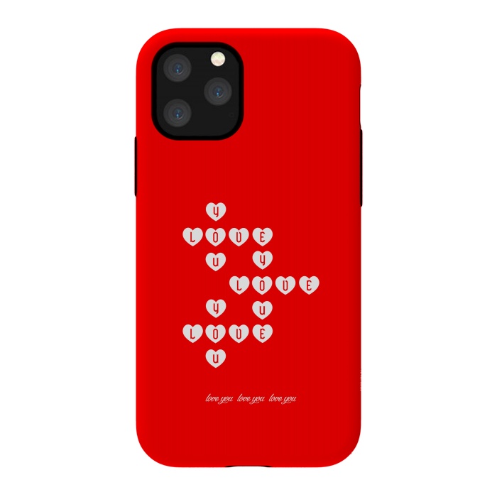 iPhone 11 Pro StrongFit love you love you by TMSarts