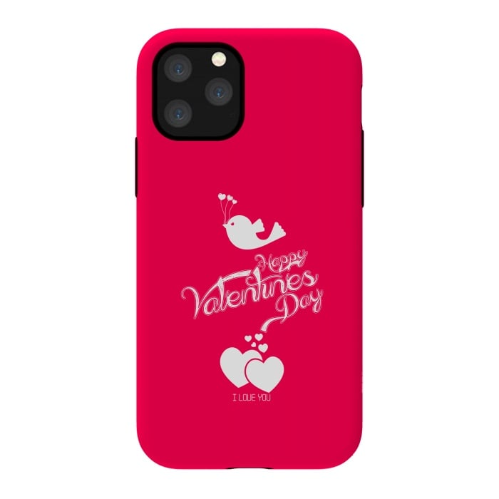 iPhone 11 Pro StrongFit bird valentine by TMSarts