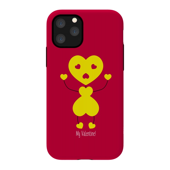 iPhone 11 Pro StrongFit bee my valentine by TMSarts