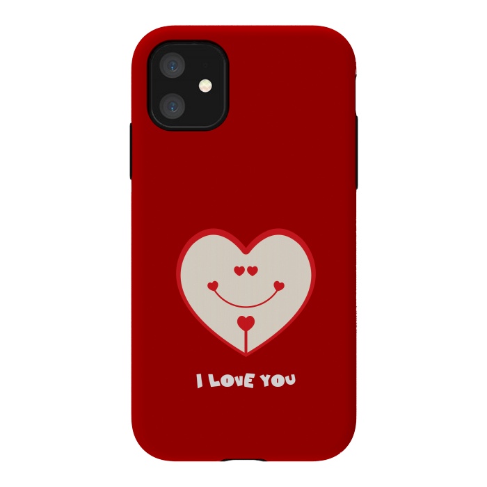 iPhone 11 StrongFit i love smile by TMSarts