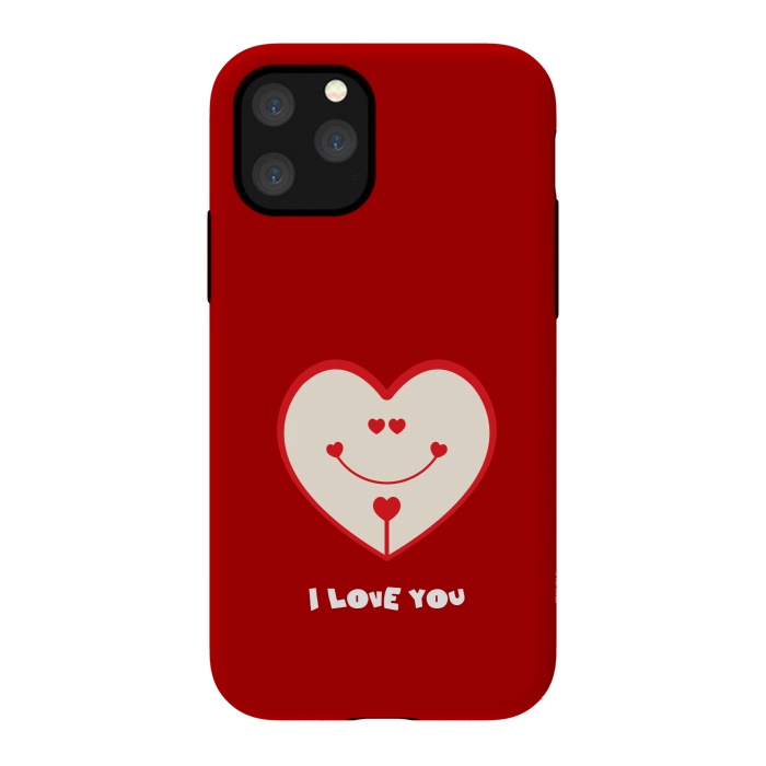 iPhone 11 Pro StrongFit i love smile by TMSarts