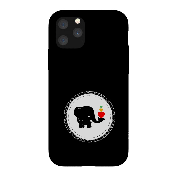 iPhone 11 Pro StrongFit cutest baby elephant by TMSarts