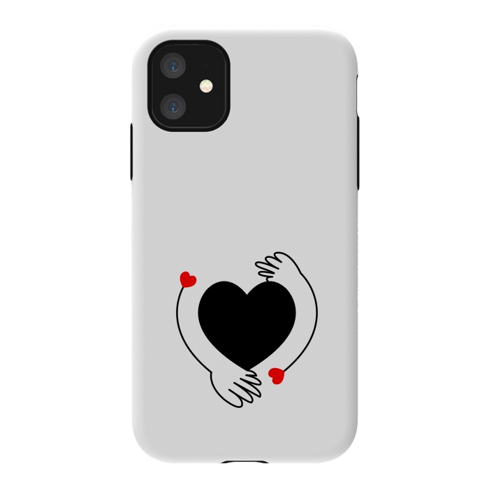 iPhone 11 StrongFit love hands by TMSarts