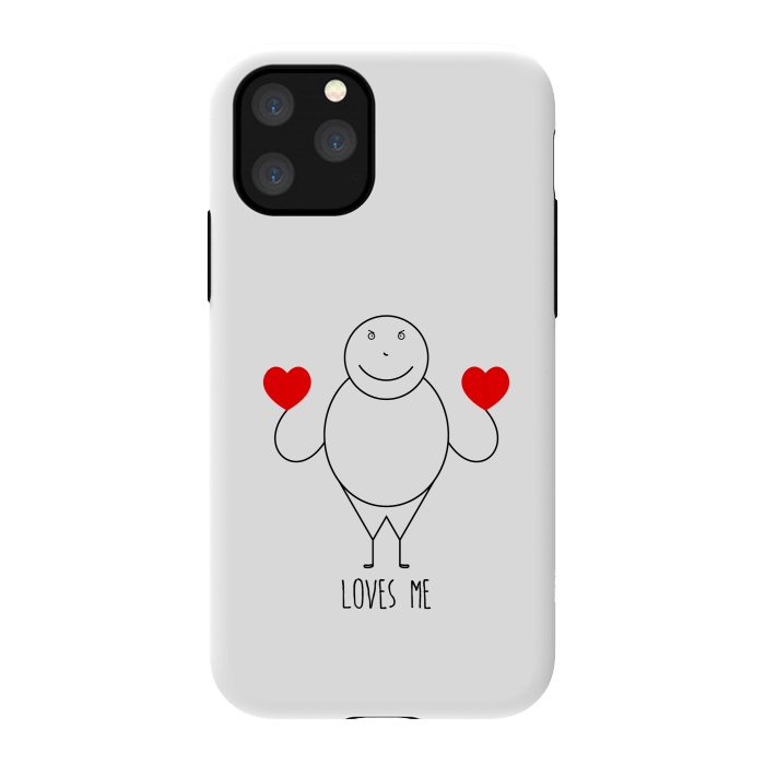 iPhone 11 Pro StrongFit fat strickmans heart by TMSarts