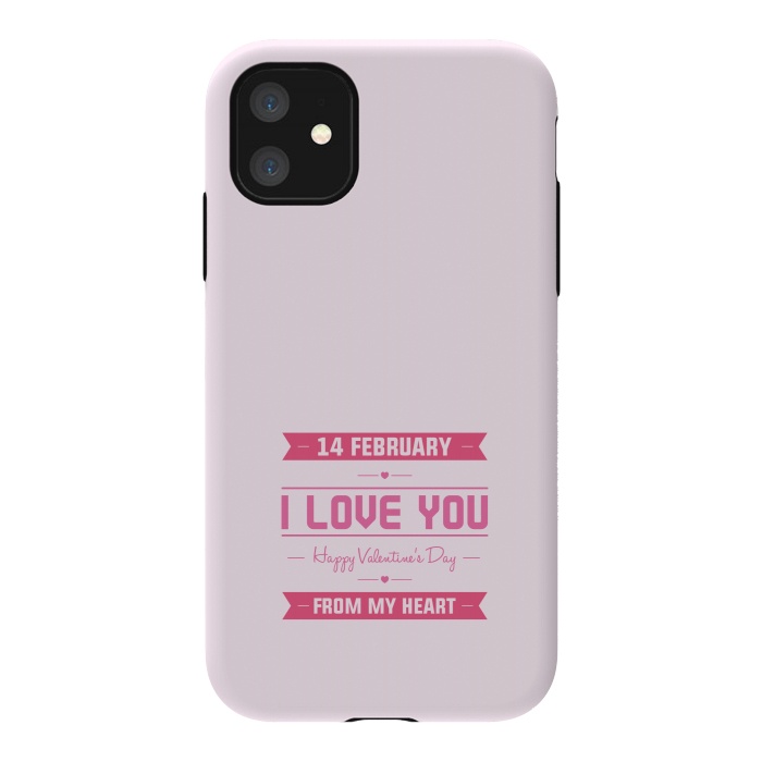 iPhone 11 StrongFit from my heart by TMSarts