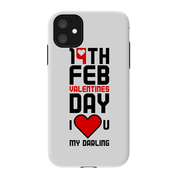 iPhone 11 StrongFit i love my darling by TMSarts