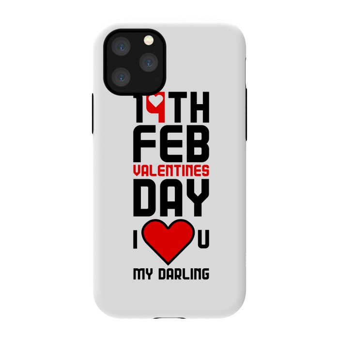 iPhone 11 Pro StrongFit i love my darling by TMSarts