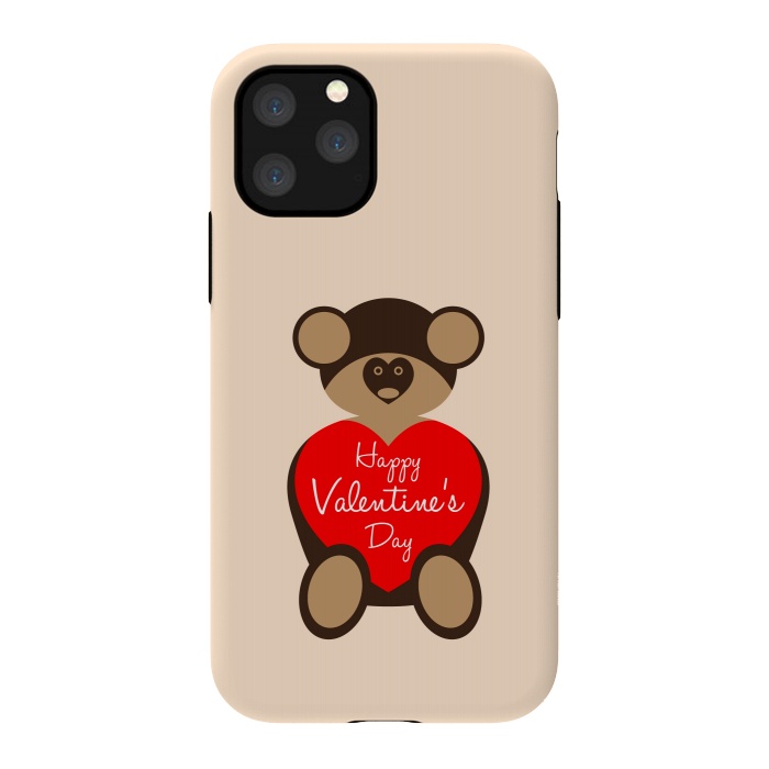 iPhone 11 Pro StrongFit teddy bear brown by TMSarts