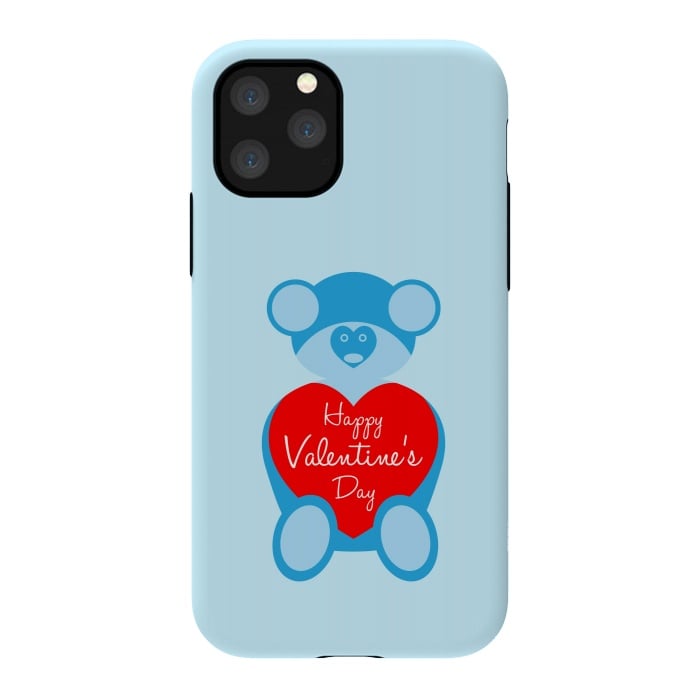 iPhone 11 Pro StrongFit teddy bear blue by TMSarts