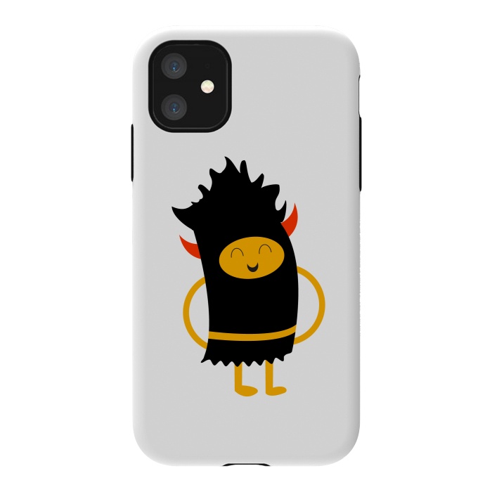 iPhone 11 StrongFit monster kid cartoon by TMSarts