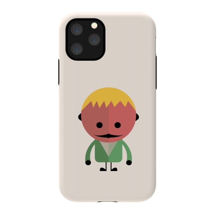 iPhone 11 Pro StrongFit colorful alien kid by TMSarts
