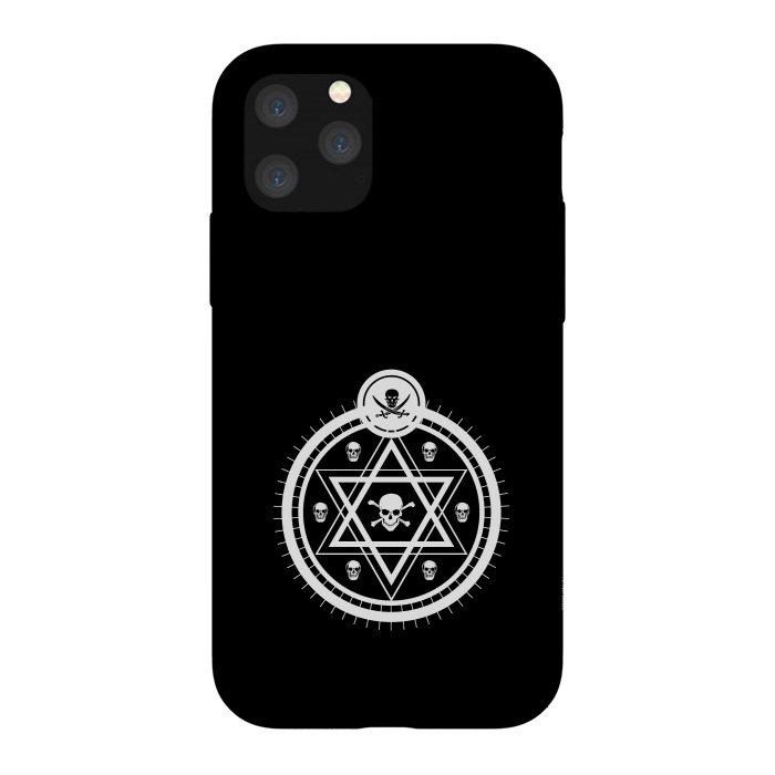 iPhone 11 Pro StrongFit astrological skull by TMSarts