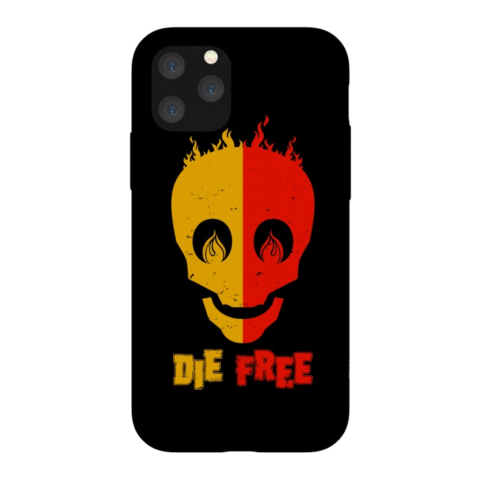 iPhone 11 Pro StrongFit die free skull by TMSarts
