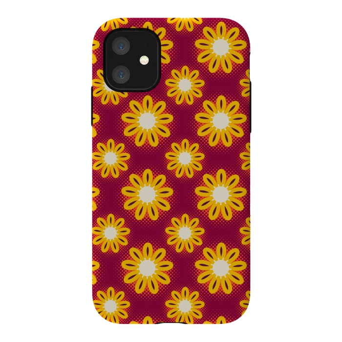 iPhone 11 StrongFit sunflower by TMSarts
