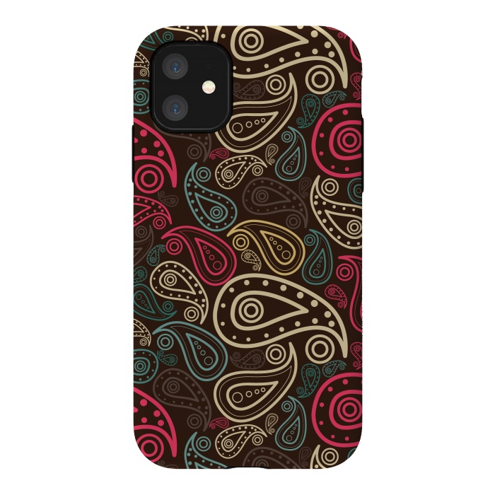 iPhone 11 StrongFit stylish paisley by TMSarts