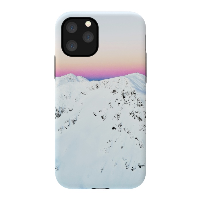 iPhone 11 Pro StrongFit Snow Horizon by Uma Prabhakar Gokhale