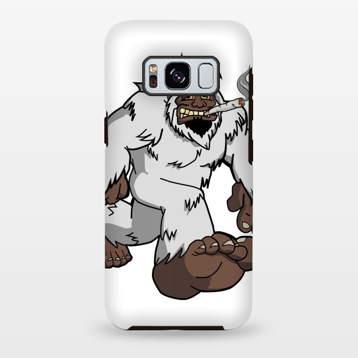 Galaxy S8 plus StrongFit Chillin' Yeti by Area51 Designs