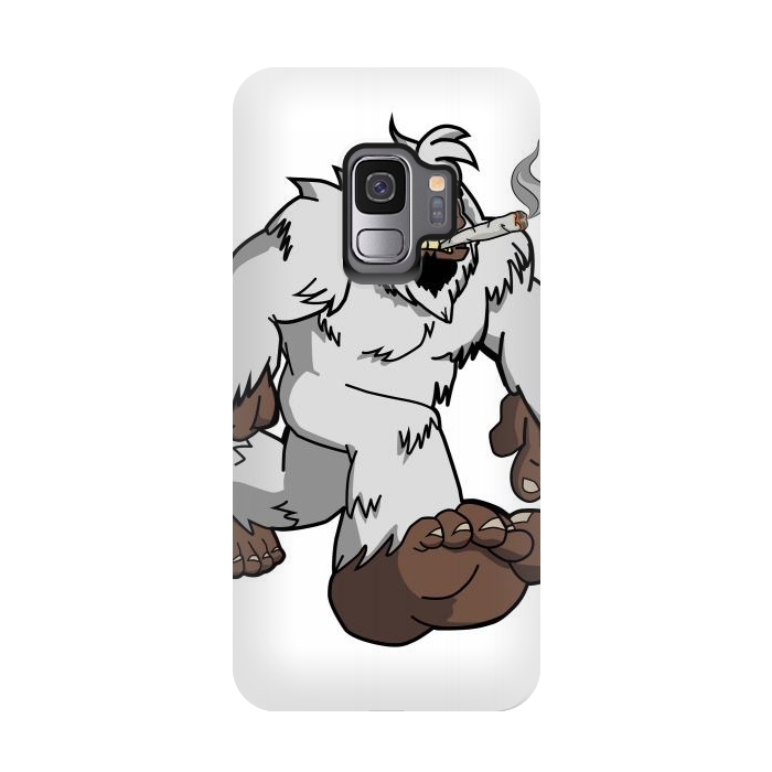 Galaxy S9 StrongFit Chillin' Yeti by Area51 Designs