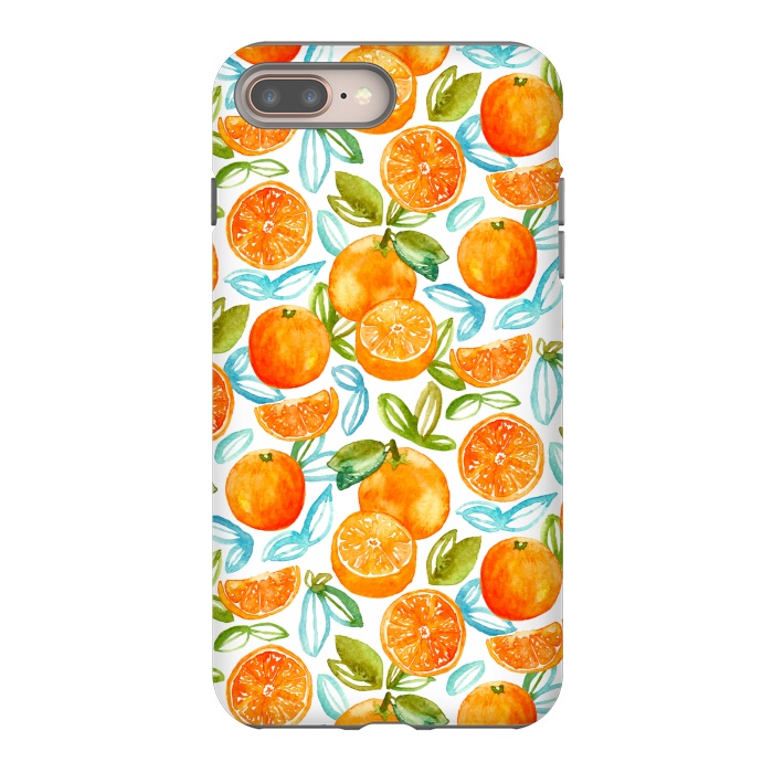iPhone 7 plus StrongFit Oranges  by Tigatiga