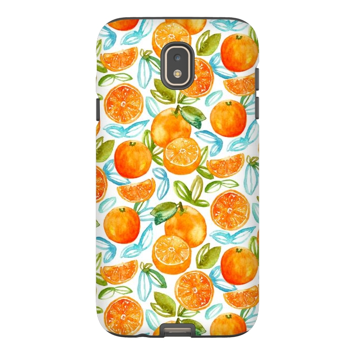 Galaxy J7 StrongFit Oranges  by Tigatiga