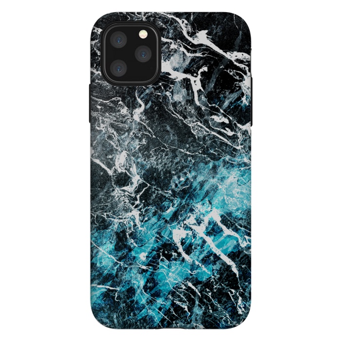 iPhone 11 Pro Max StrongFit Frozen Waves by Steve Wade (Swade)