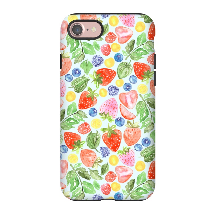 iPhone 7 StrongFit Bright Berries  by Tigatiga
