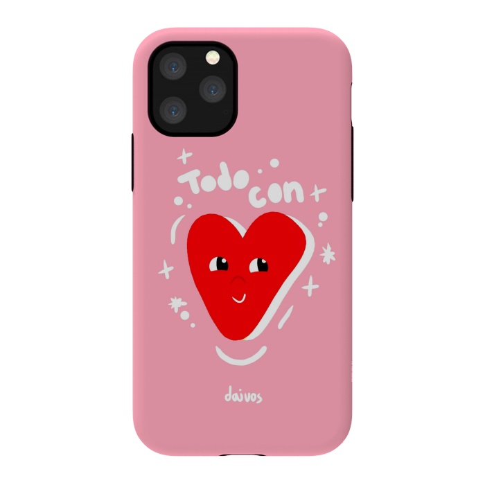 iPhone 11 Pro StrongFit todo con Amor by daivos