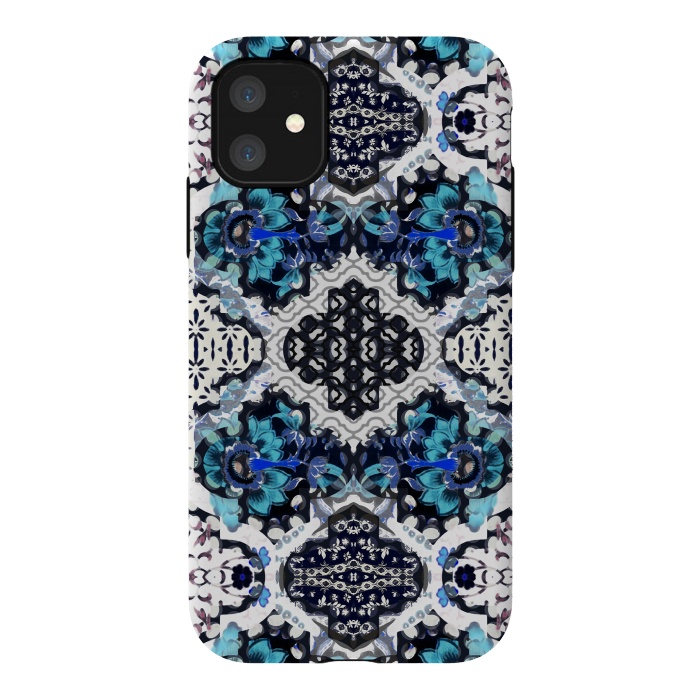 iPhone 11 StrongFit Oriental floral pattern by Oana 