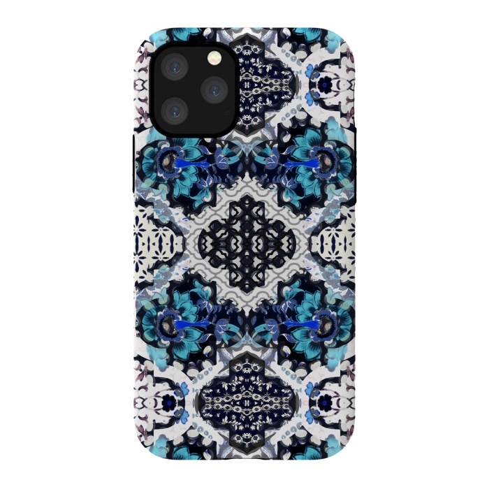 iPhone 11 Pro StrongFit Oriental floral pattern by Oana 