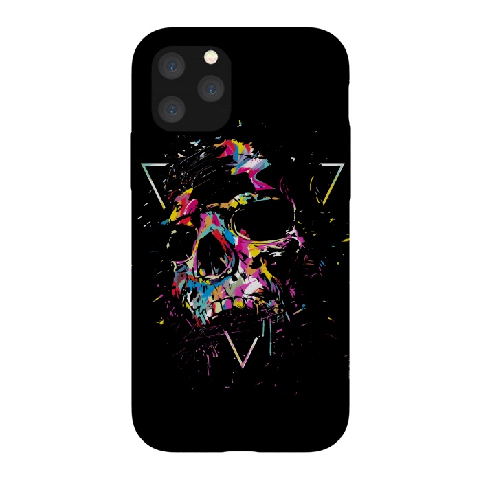 iPhone 11 Pro StrongFit Skull X by Balazs Solti